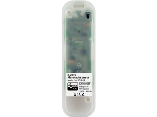 Schwaiger ZHS10, Motion, Temperatur, Hvit, Batteri, CR123A, 30 mm, 18 mm