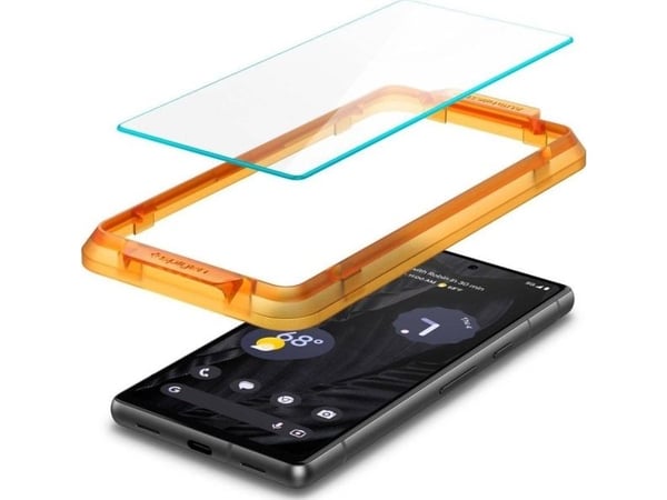 Spigen Glas.tR AlignMaster, Google, Pixel 7a Spigen kotelo, 1 stk, 1 kpl