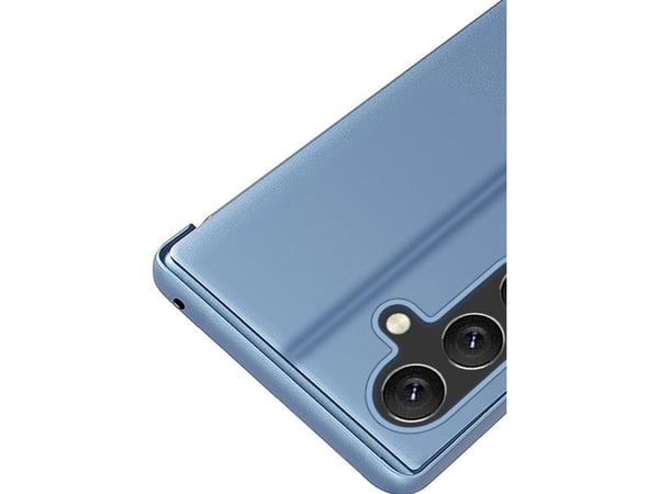 Clear View-deksel til Samsung Galaxy A24 4G flipdeksel svart