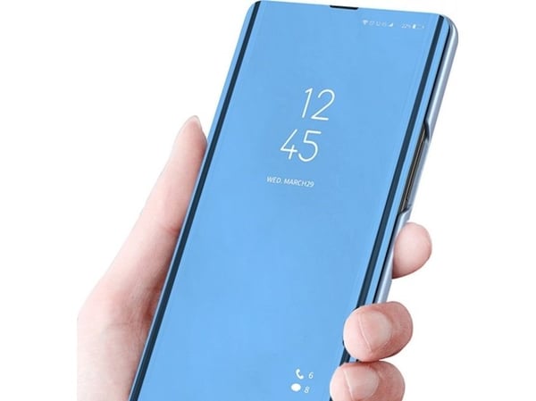 Clear View-deksel til Samsung Galaxy A24 4G flipdeksel svart