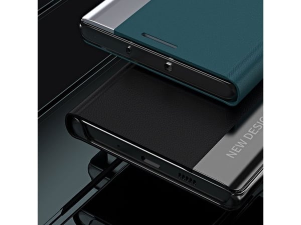 Sleep Case Pro-skal till Xiaomi Redmi Note 12 Pro+ med fällbart stativ - blå