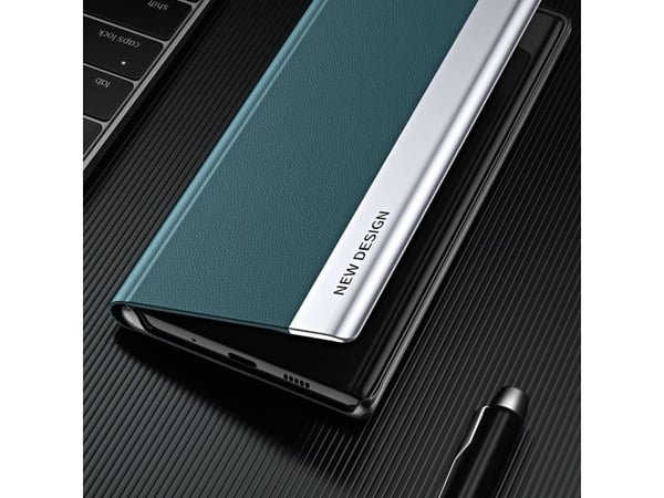 SLEEP CASE PRO etui til Xiaomi Redmi Note 12 5G / POCO X5 5G med sammenleggbart stativ sort