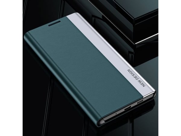 SLEEP CASE PRO etui til Xiaomi Redmi Note 12 5G / POCO X5 5G med sammenleggbart stativ sort