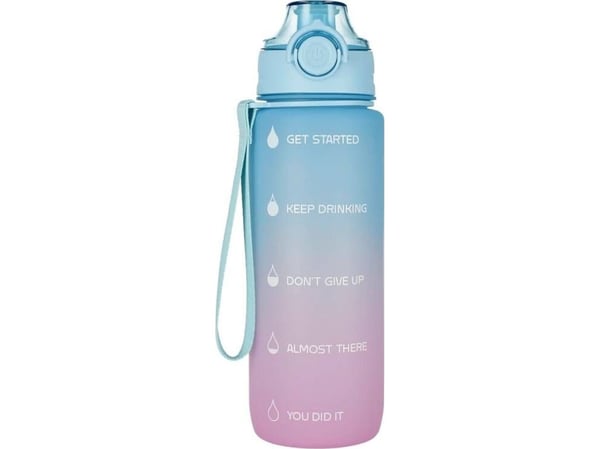 Starpak BIDON 750ML BLUE-PINK STK PB 6/24