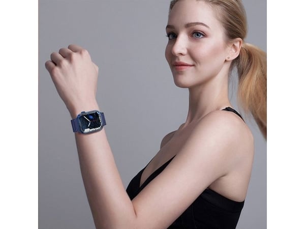 Hurtel Strap Trippel beskyttelsesrem Apple Watch SE, 8, 7, 6, 5, 4, 3, 2, 1 (41, 40, 38 mm) armbåndsrem grønn