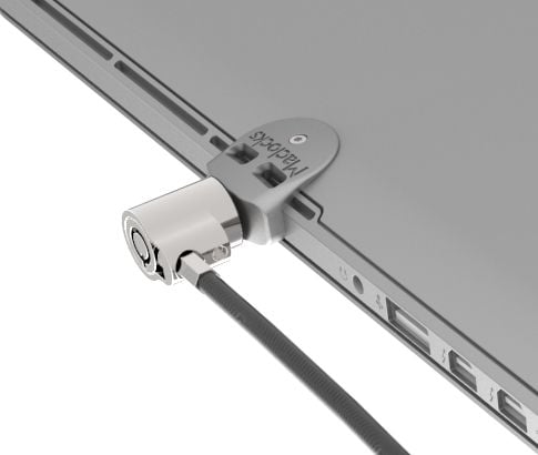 Compulocks MacBook Air Retina 13-inch (2012-2015) Cable Lock Adapter - Sikkerhetssporlåsadapter - sølv - for Apple MacBook Air ( Mid 2012, Mid 2013...