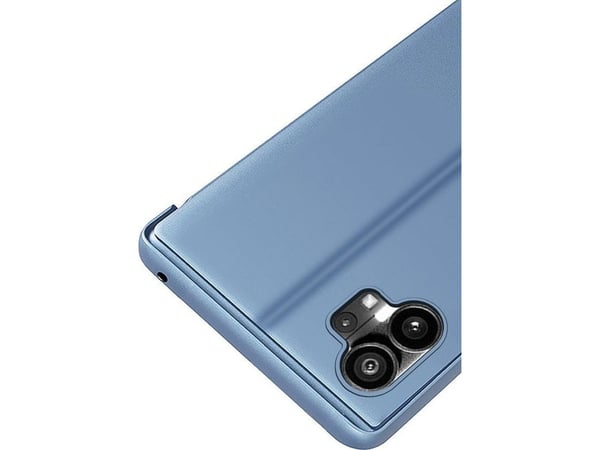Clear View-deksel til Nothing Phone 1 flipdeksel svart