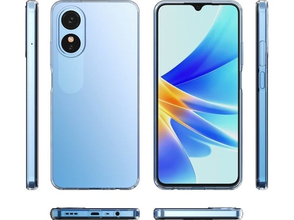 Hurtel Ultra Clear 0,5 mm veske for Oppo A17 Slim Cover Transparent