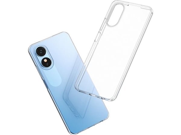 Hurtel Ultra Clear 0,5 mm veske for Oppo A17 Slim Cover Transparent