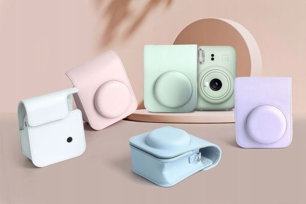 LoveInstant etui til FujiFilm INSTAX Mini 12 / grønn