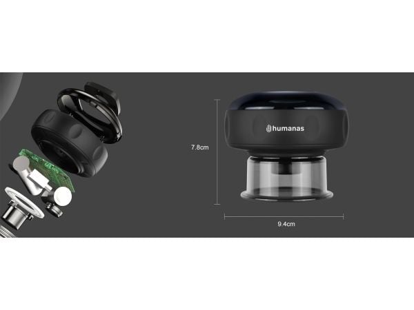 Kinesisk elektronisk boble Humanas BB01 - svart