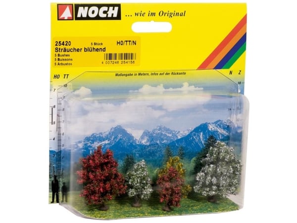 NOCH 25420, Landskap, Alle merker, 5 stykker, Model Railways Parts & Accessories