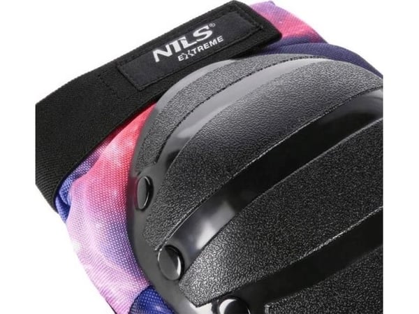 Nils Extreme H734 svarte str. S sett med beskyttelse