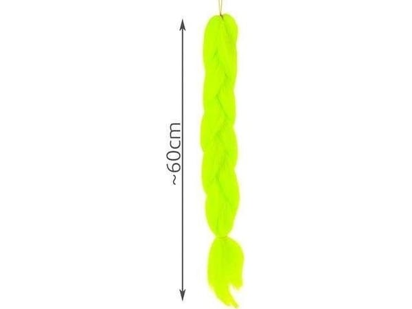 Soulima syntetiske fletter - neon