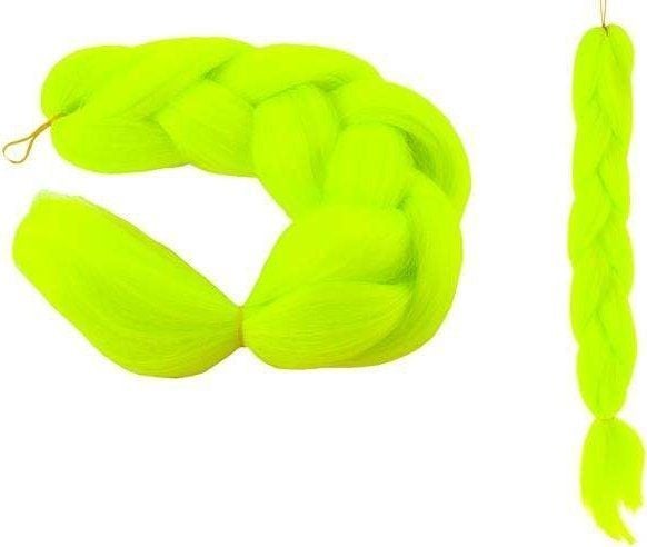 Soulima syntetiske fletter - neon