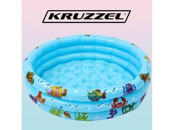 Kruzzel oppblåsbart basseng for barn - plaskebasseng 20932