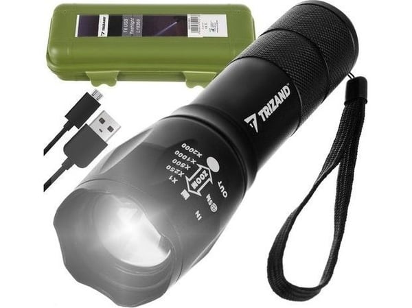 Trizand T6 lommelykt USB L18368