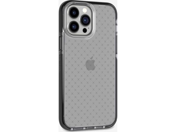 Tech21 Evo Check, Etui, Apple, iPhone 13 Pro Max, 17 cm (6.7"), Svart, Gjennomsiktig