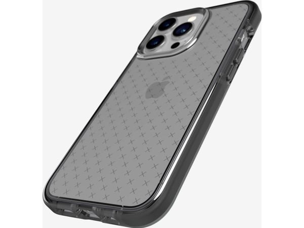 Tech21 Evo Check, Suojus, Apple, iPhone 13 Pro, 15,5 cm (6.1"), Musta, Läpinäkyvä