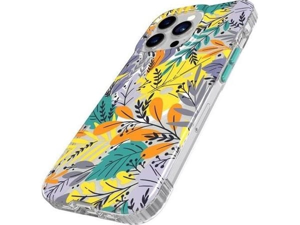 Tech 21 TECH21-etui T21-9324 EVO Art MagSafe iPhone 13 Pro grønn leaf
