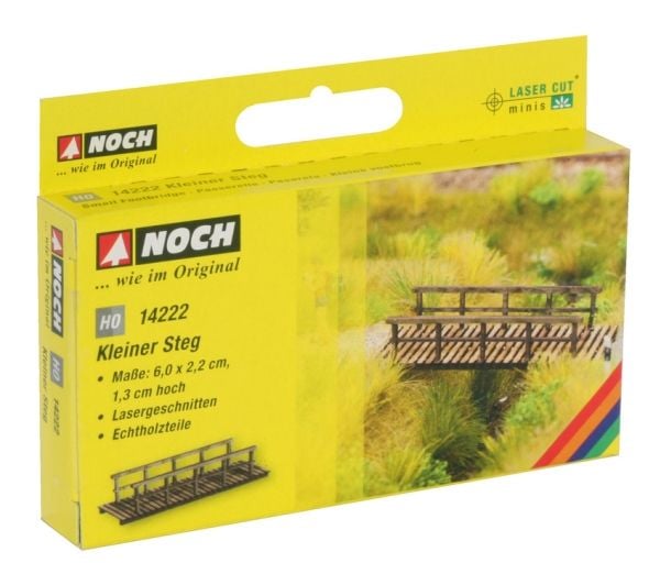 NOCH Laser-Cut minis® 14222 H0 Laser-Cut minis® lille bro laserkuttet komponent
