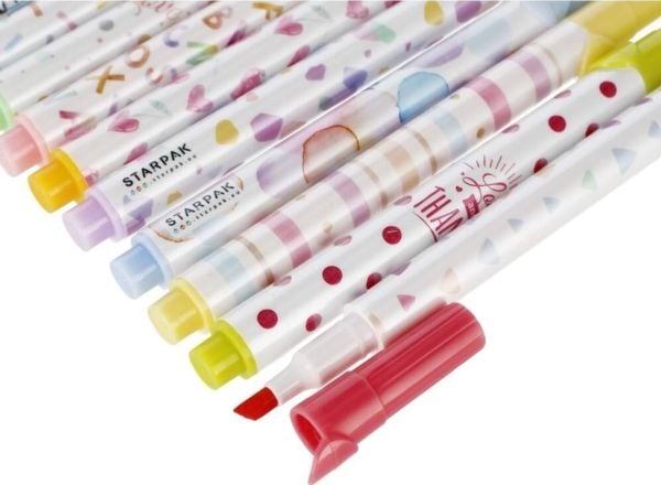 Starpak ZAKRESLACZ 10 pastellfarger sett stk i etui 12/144