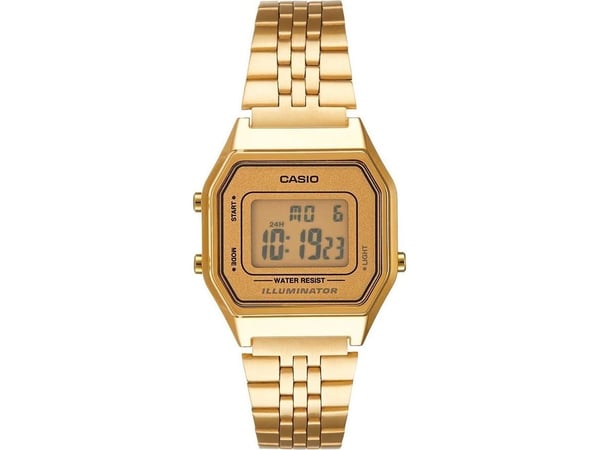 Casio A168WG-9WDF, Vattentät, Elektronisk