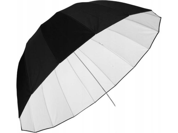 Aurora refleksparaply U-160A hvit parabolsk