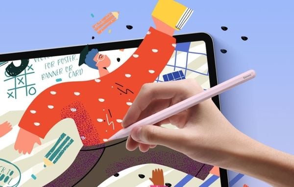 Stylus Baseus Smooth Writing 2 Rosa