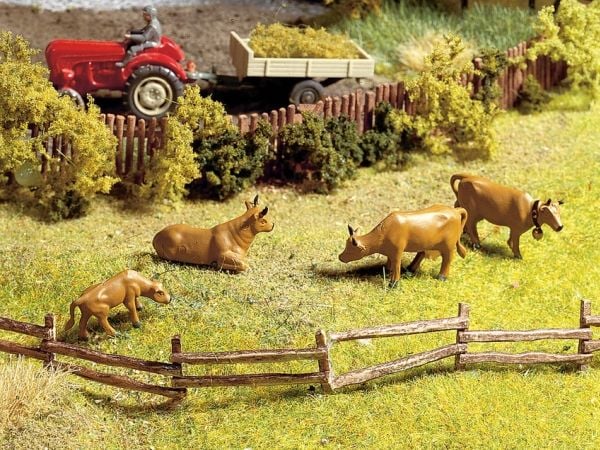 NOCH 33030, Landskap, Alle merker, 18 stykker, 600 mm, Model Railways Parts & Accessories