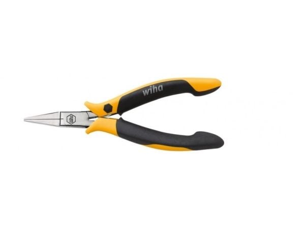 Wiha Z 38 0 04, Nåltänger, Stål, Svart, Gul, 120 mm, 59 g