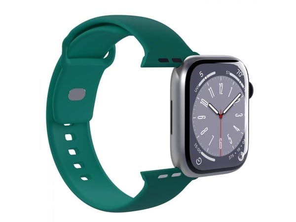 PURO ICON - Elastisk bånd for Apple Watch 38/40/41 mm (S/M & M/L) (Jade)