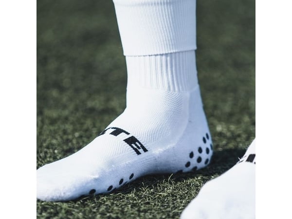 Proskary fotball leggskinn hvite 155–195 cm