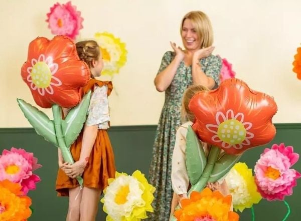 Blomma folieballong