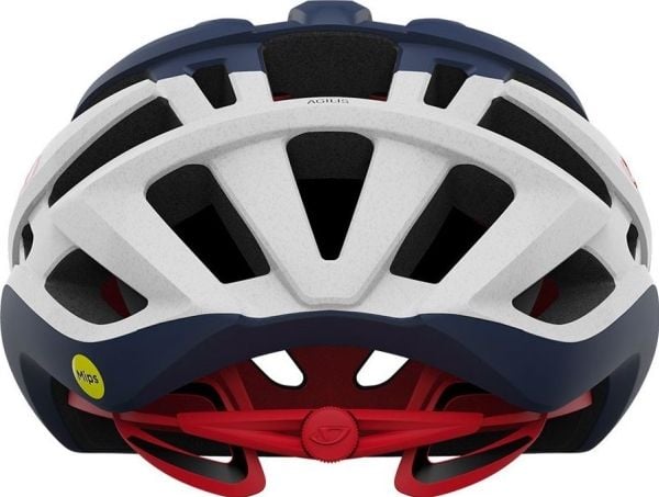 Giro sykkelhjelm GIRO AGILIS, hjelmstørrelse L (59-63 cm), Matte Midnight White Red, MIPS: NEI