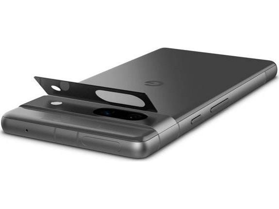 Spigenin kameran karkaistu lasi - Google Pixel 7a Musta