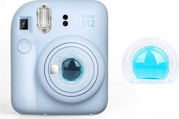 LoveInstant 8-i-1 sett tilbehør for FujiFilm INSTAX Mini 12 - Blå