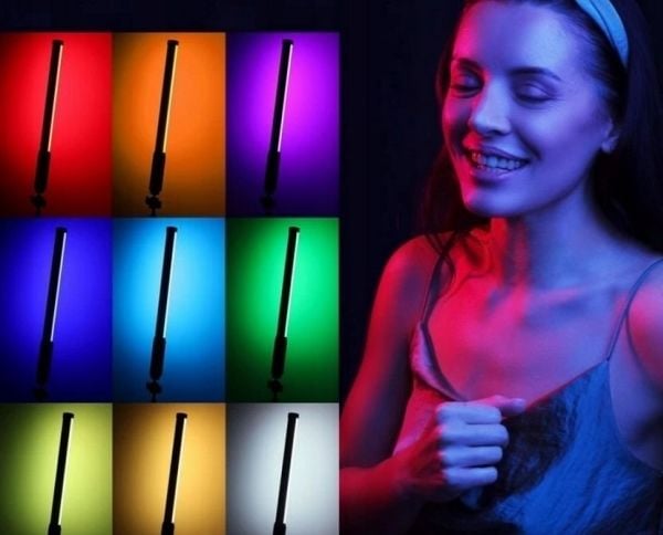 Ulanzi VL119 LED RGB studiolampa med diodtub