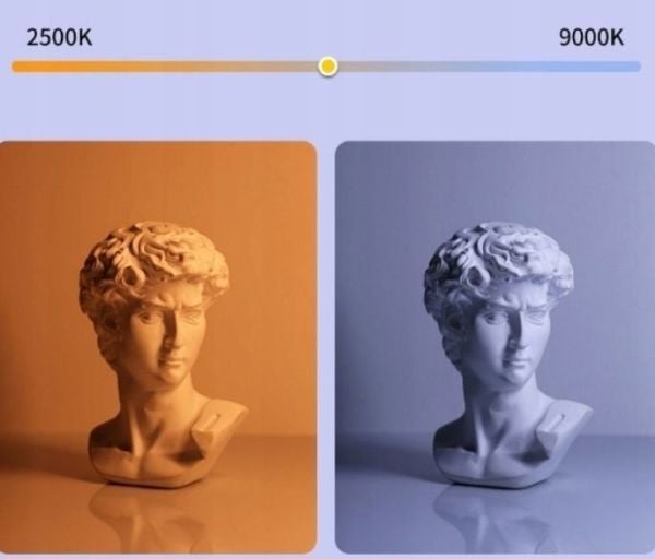 Ulanzi VL119 LED RGB studiolampa med diodtub