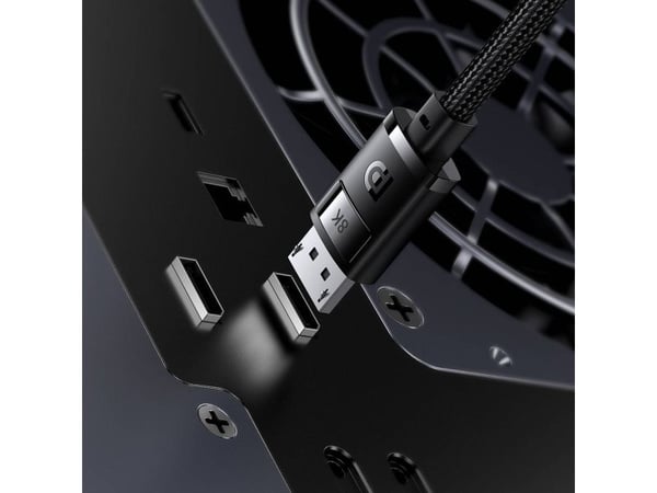 Baseus High Definition DP 8K til DP 8K-kabel 2 m (svart)