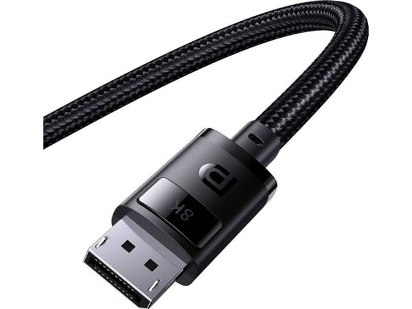 Baseus High Definition DP 8K til DP 8K-kabel 2 m (svart)