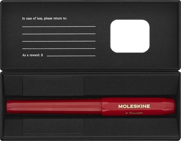 Moleskine Kaweco Rollerpen 0.7 Rød