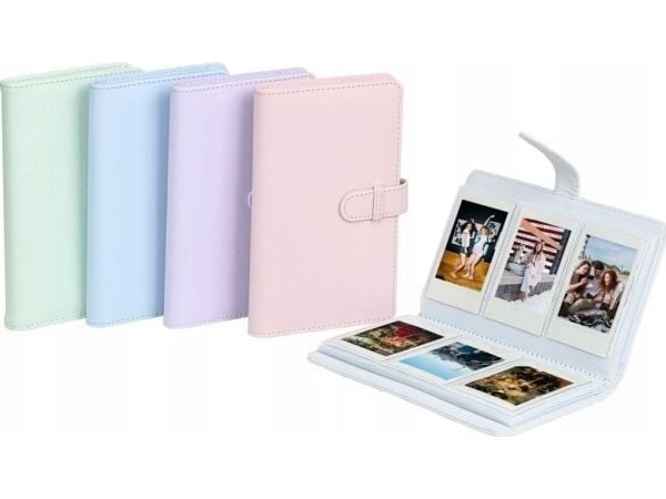LoveInstant album for 108 bilder til FujiFilm Instax Mini 12/11/40/9/8/7 EVO LiPlay Link (fiolett)
