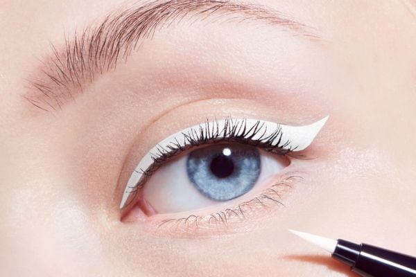Dior Diorshow On Stage Liner, Nestemäinen, Valkoinen, Matte White, Lyijykynä, Naisten, Matta