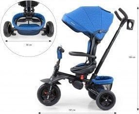 Milly Mally trehjulssykkel Stanley Rubber Granat/svart