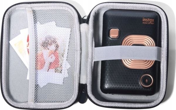 Etui/cover LoveInstant til Instax Mini Evo / Mini Liplay / Mini Link - rosa - glitrende