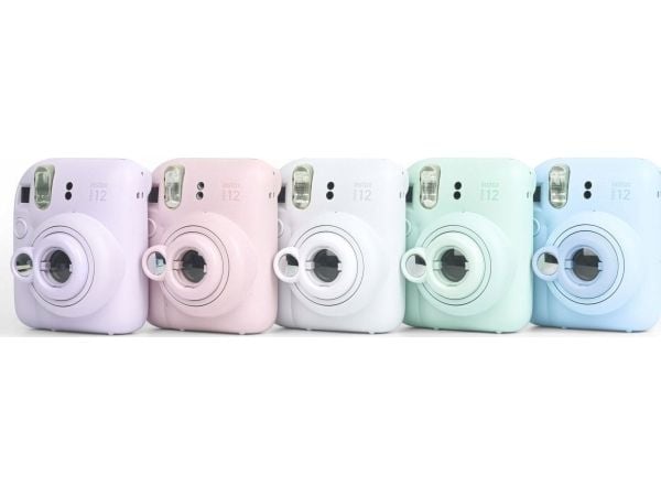 LoveInstant Speilfeste For Fuji Fujifilm Instax Mini 12 / Lilla