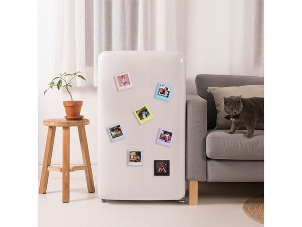 LoveInstant magnetramme til kjøleskap for Fuji Instax Square Sq Link / Sq1 / Sq6 / Sq10 / Sq20 – rosa