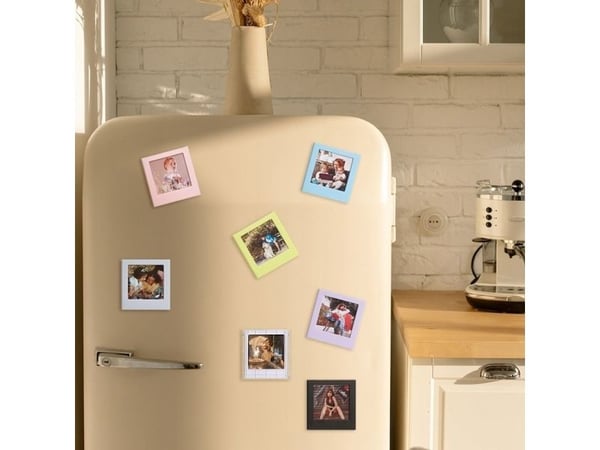 LoveInstant magnetramme til kjøleskap for Fuji Instax Square Sq Link / Sq1 / Sq6 / Sq10 / Sq20 – rosa