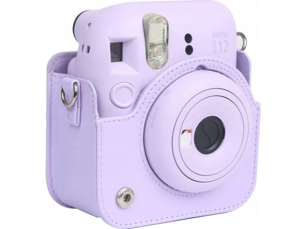 Fodral LoveInstant fotoetui till Fuji Instax Mini 12 + album 108x, lila